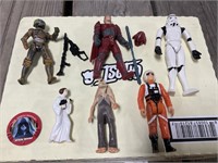 6 Vintage Star Wars Figures