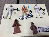 5 Vintage Star Wars Figures