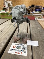 1995 Star Wars Power Of The Force Scout Walker