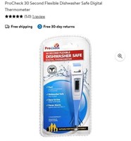 MSRP $12 Digital Thermometer