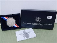 2000 “LEIF ERICSON” 90% Silver Dollar -