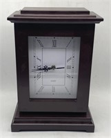 (L) PS Concealment Wooden Mantle Clock,