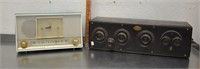 2 vintage tube radios, AS IS, see notes