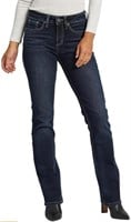 (U) Silver Jeans Co. Womens Suki Mid Rise Slim Boo
