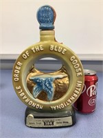 Order of the Blue Goose Whiskey Decanter   Empty