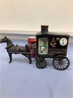 Rare Horse and Carriage Whiskey Decanter   Empty