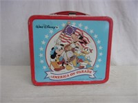 Vintage Disney America on Parade Metal Lunchbox