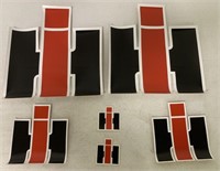 (6) IH Decals,3 sizes,New old Stock in package