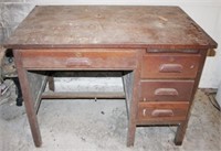 Wood Desk - 28" x 42" x 30"