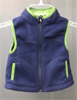 Ll Bean Blue Green Fleece Vest Sz2t