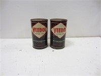 Oil Tins - Veedol And More
