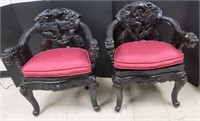 Pair of Dragon Chairs