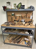 Work Bench with Tools
