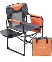SUNNYFEEL CAMPING DIRECTOR CHAIR, PORTABLE