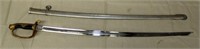 Japanese WW2 parade sword, Army, W Character