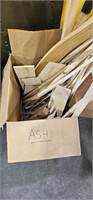 Box of Ash Scrap Lumber