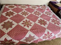 Quilt, hand sewn, antique, full size