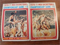 Basketball Cards, 70 - 71 Championship