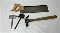 Saw guides hammer tool lot