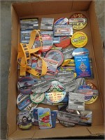 LOT OF HYDROPLANE RACING BUTTONS