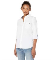 Tommy Hilfiger Women's Button Down Long Sleeve