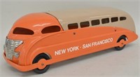 Wyandotte New York San Francisco Streamline Bus