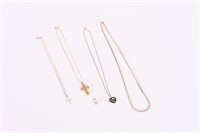 Gold Necklaces & Charms