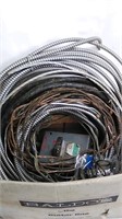 Electrical wire BX Cable box lot