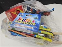 NO SHIPPING!  Assorted Lot of Fire Works SEE PICS