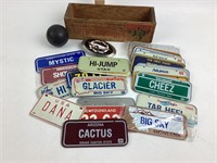 Miniature Souvenir License Plates, Corvette Belt