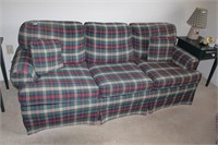 SOFA with matching 2 pillows nice shape, clean