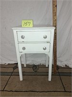 painted 2 drawer stand