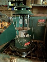 Vintage Coleman Stove Lantern & Cooker Box
