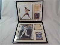 Barry Bonds & Mark McGwire Plaques Kelly Russell