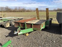 14’ Green Trailer