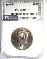 1999-P Kennedy PCI MS67+