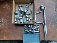 Sockets and wrenches - assortment of sizes