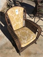 Vintage Wicker Rocking Chair (Nice)