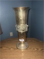 BRASS UMBRELLA HOLDER APPROX 21" TALL