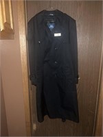 STAFFORD TRENCH COAT SIZE 42 LONG- JUST DRY CLEAND