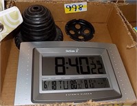 ATOMIC BATTERY CLOCK AND MORE