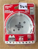 Milwaukee Hole Dozer, 3 5/8" Bi Metal Hole Saw