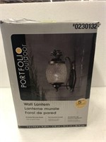 PORTFOLIO OUTDOOR WALL LANTERN