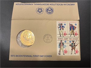 1975 Bicentennial First Day Cover with envelope