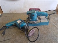 Makita sander and drill