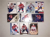 Lot of 10 Alex Ovechkin cards
