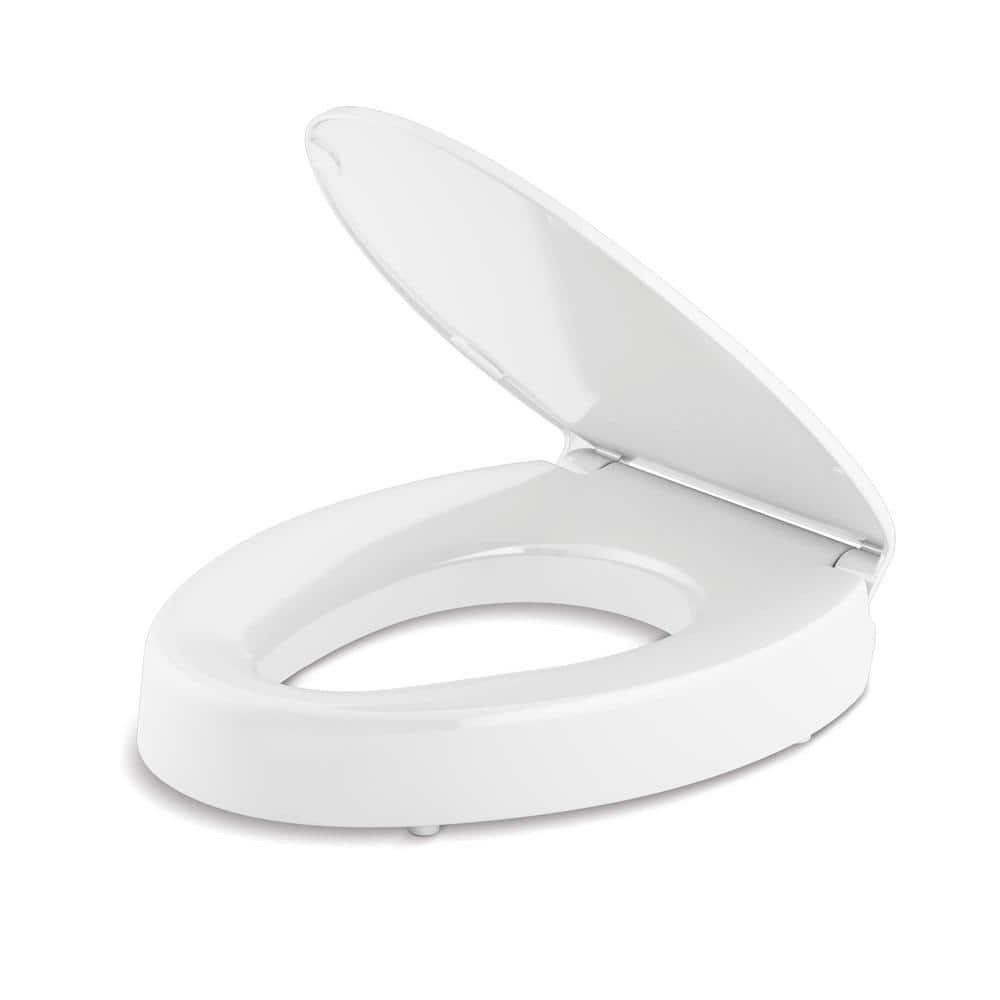 Hyten Elevated Quiet-Close Elongated Toilet Seat i
