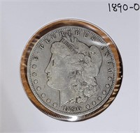 S - 1890-O MORGAN SILVER DOLLAR (18)