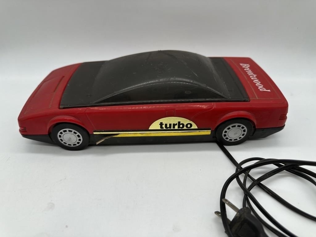 Turbo Brentwood VHS Tape Rewinder Untested 11.5"