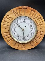 Vintage Custom Wooden Clock